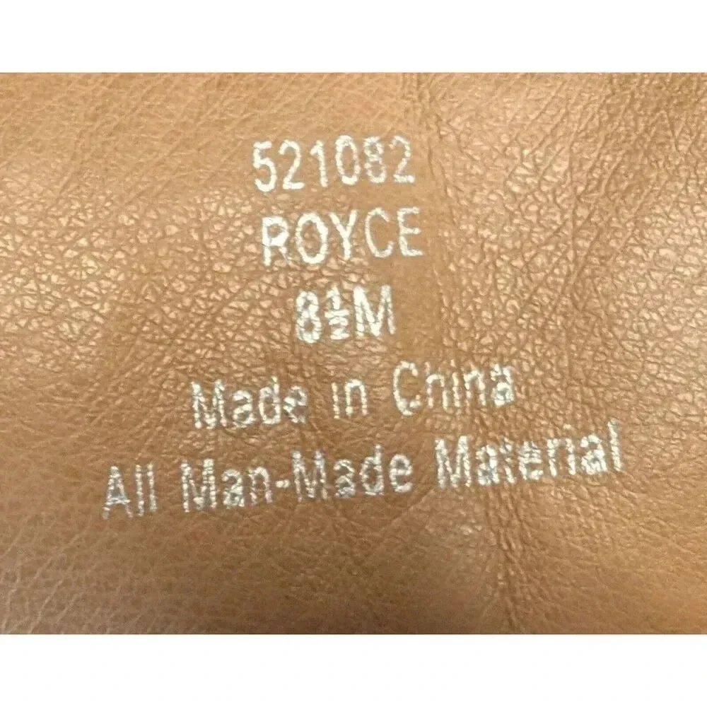 Restoration Royce Oxford Business Casual Brown Lace Mens Dress Shoes Size 8.5M